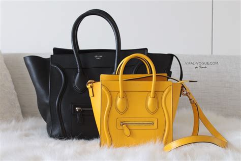 celine luggage tote size comparison|celine luggage bag.